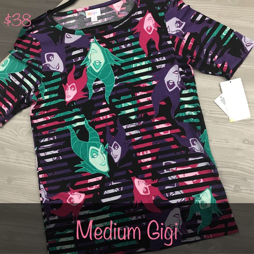 LuLaRoe Disney Gigi Striped Top